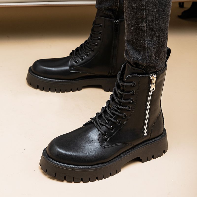 Leather Martin Boots FitiqueFit