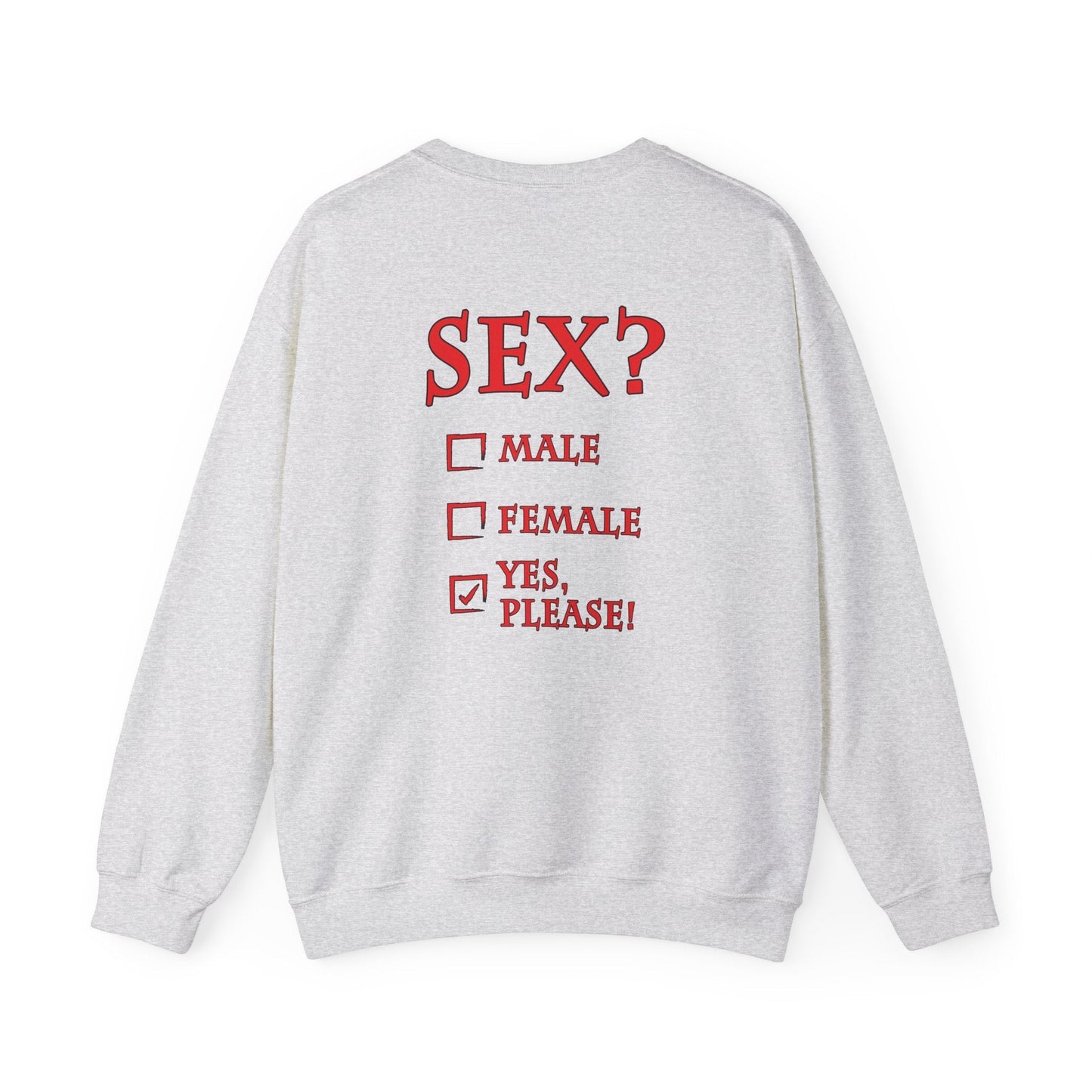 Sex? Yes, Please Crewneck Sweatshirt The Devil's Pickle