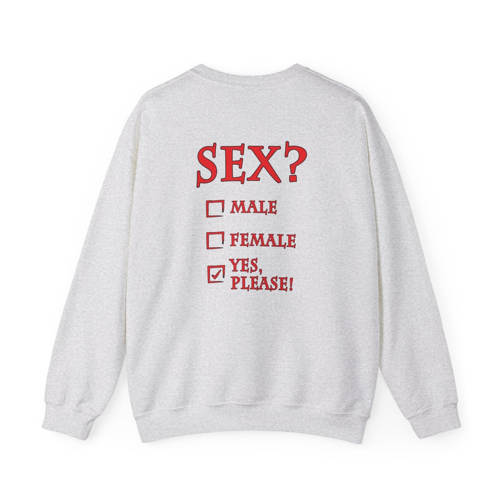 Sex? Yes, Please Crewneck Sweatshirt The Devil's Pickle