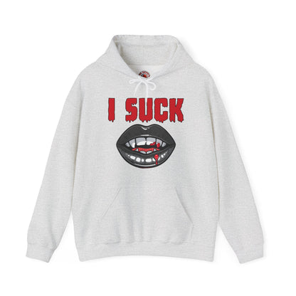 I Suck Hooded Sweatshirt The Devil's Pickle