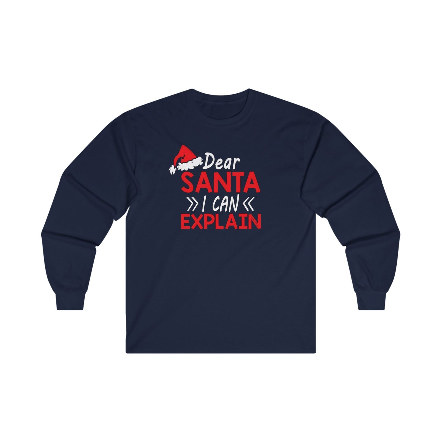 Dear Santa I Can Explain Long Sleeve Tee The Devil's Pickle
