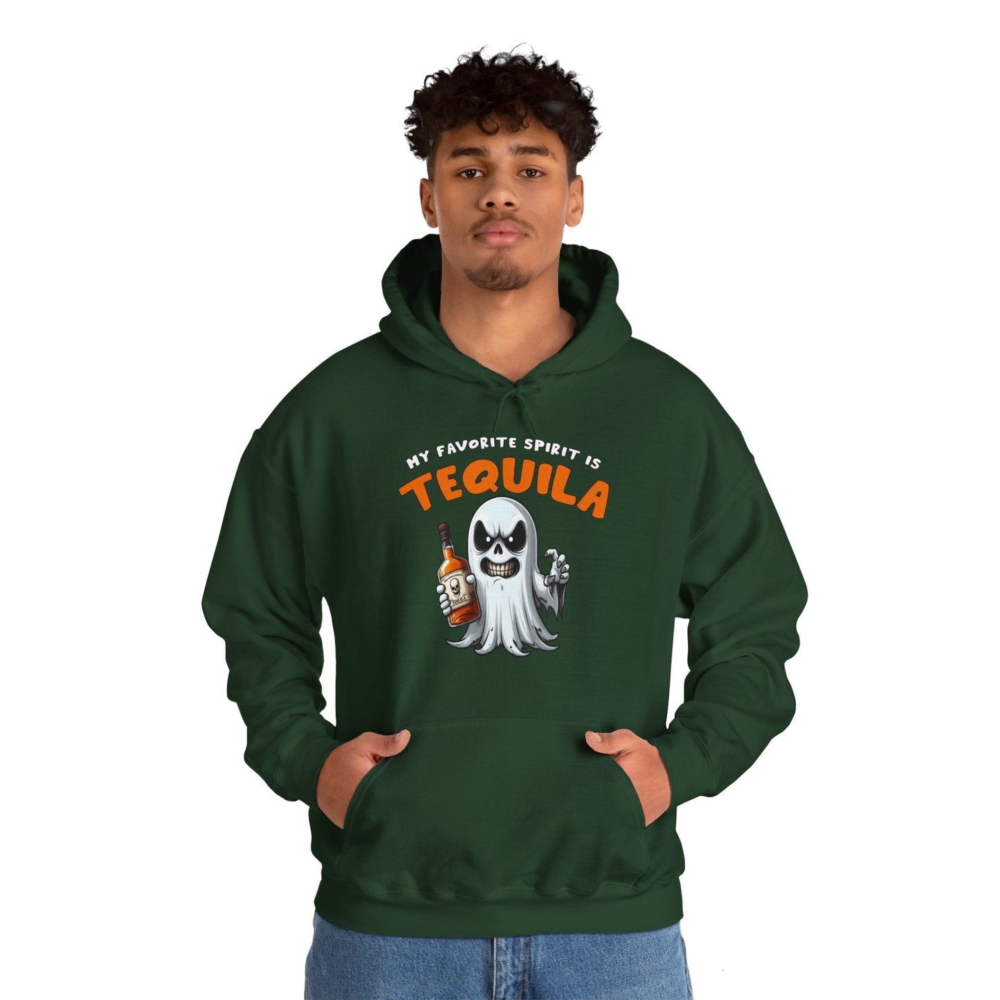 My Favorite Spirit Is Tequila Hooded Sweatshirt The Devil's Pickle