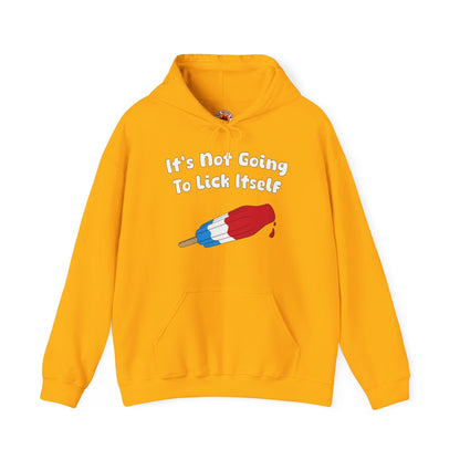 It's Not Going To Lick Itself Hooded Sweatshirt The Devil's Pickle