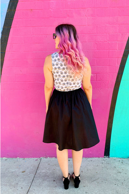 Hedgehog Twofer Dress Retrolicious