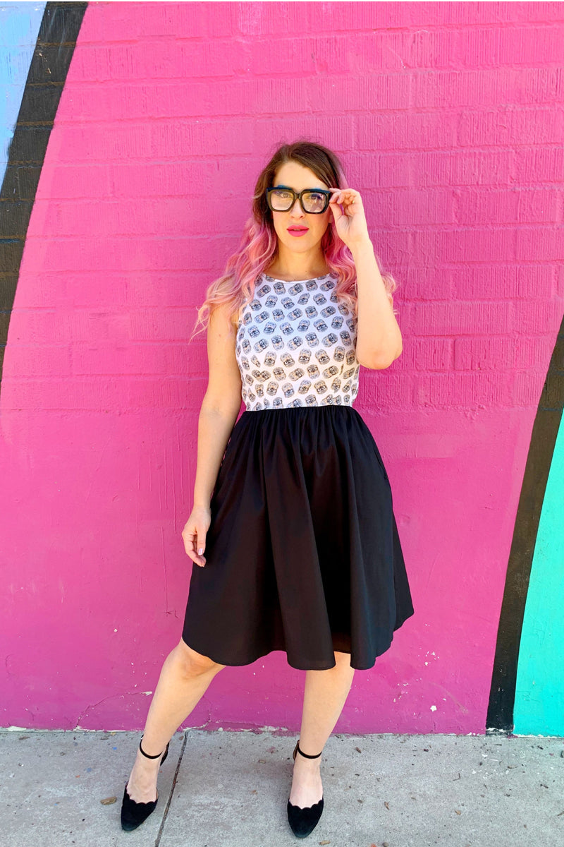 Hedgehog Twofer Dress Retrolicious