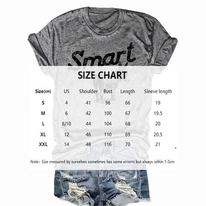 Women's Round Neck Short Sleeve T-Shirt - Casual Summer Top FitiqueFit