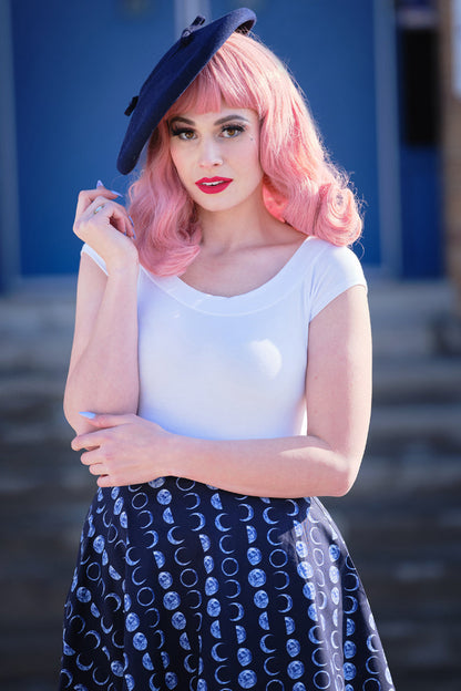 Let's Phase It Skater Skirt - Plus Sizes only Retrolicious