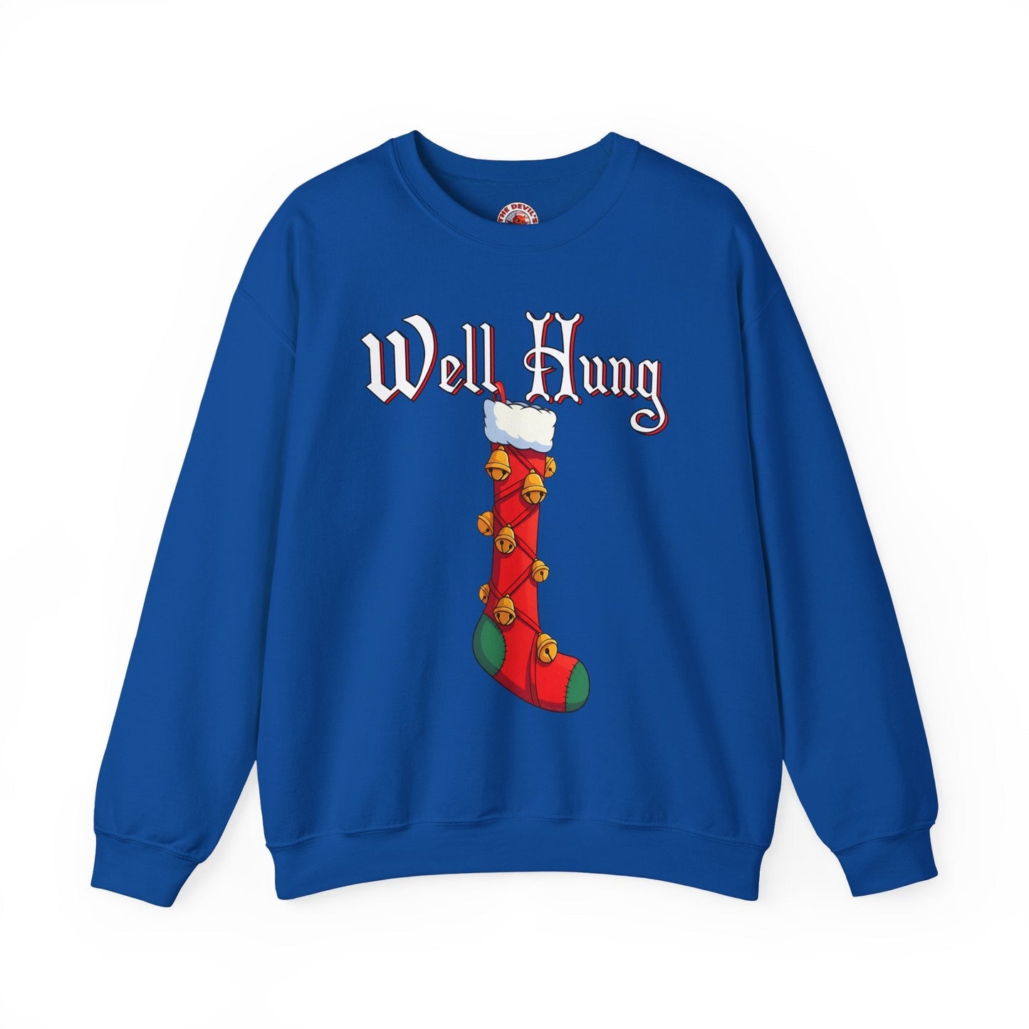 Well Hung Crewneck Sweatshirt The Devil's Pickle