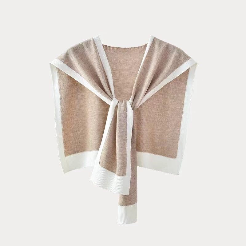 Air-conditioned Room Shawl Shoulder Neck Protection Fake Collar Skirt Grayceful LLC