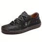 Men's Handmade Stitching Casual Shoes Flats Outdoor Walking Sneakers NovaCart