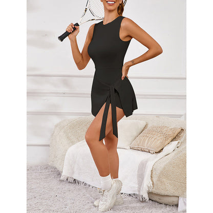 Women’s High Neck Tennis Dress FitiqueFit