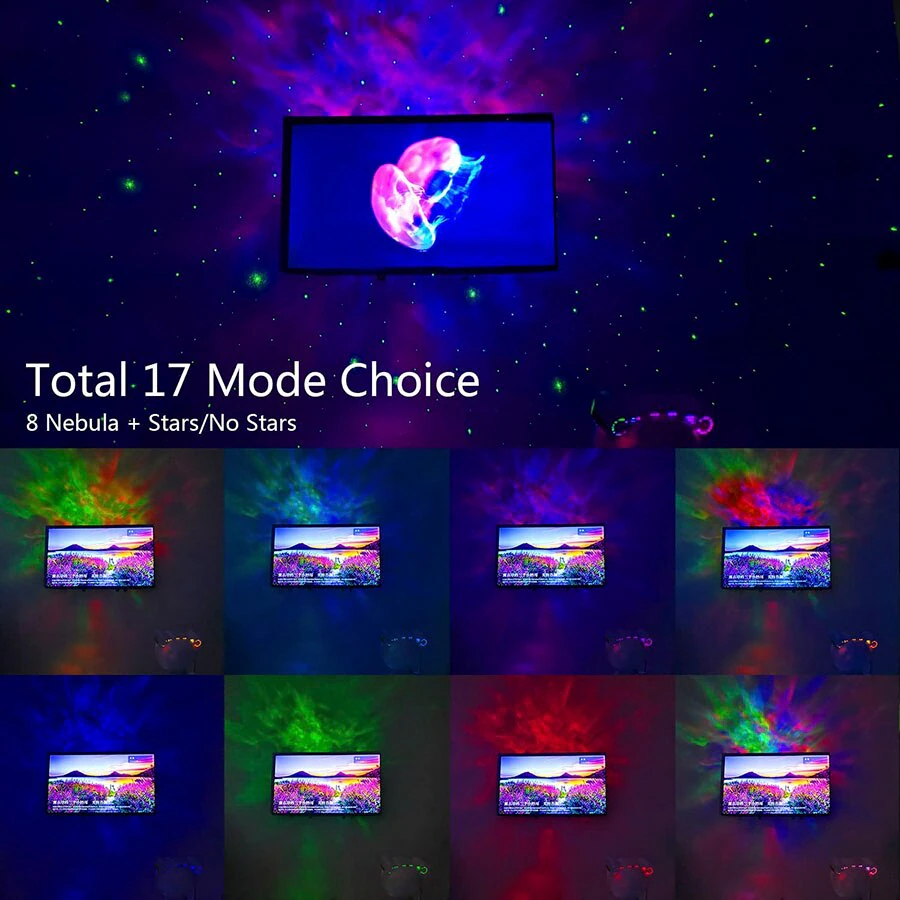 Astronaut Projector Galaxy Starry Sky Night Light Ocean Star LED Lamp Remote New Era Fashion LLc