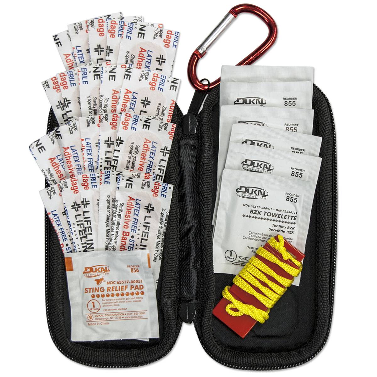 LifeLine First Aid SMALL FIRST AID KIT for Basic First Aid quakekits.com