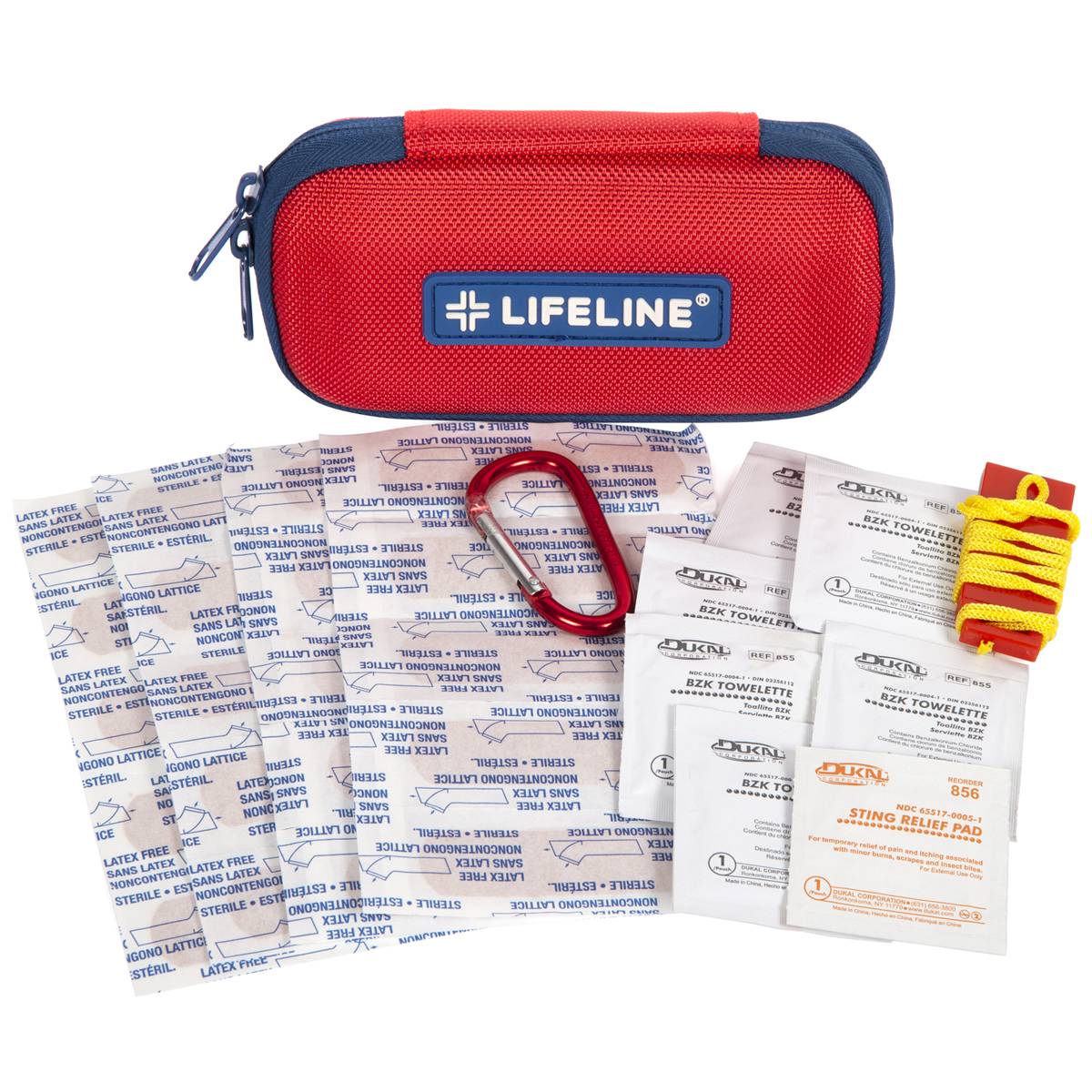 LifeLine First Aid SMALL FIRST AID KIT for Basic First Aid quakekits.com
