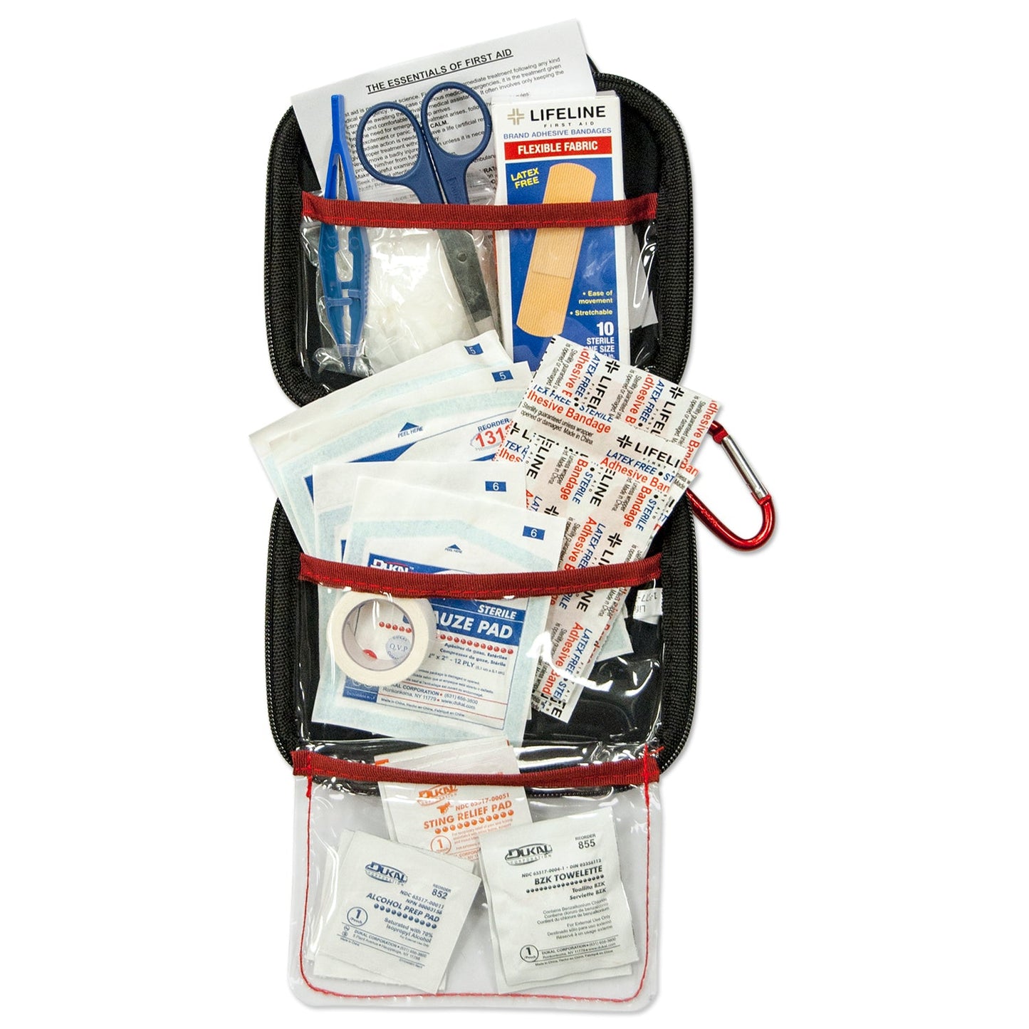 LifeLine First Aid MEDIUM FIRST AID KIT for Basic First Aid quakekits.com