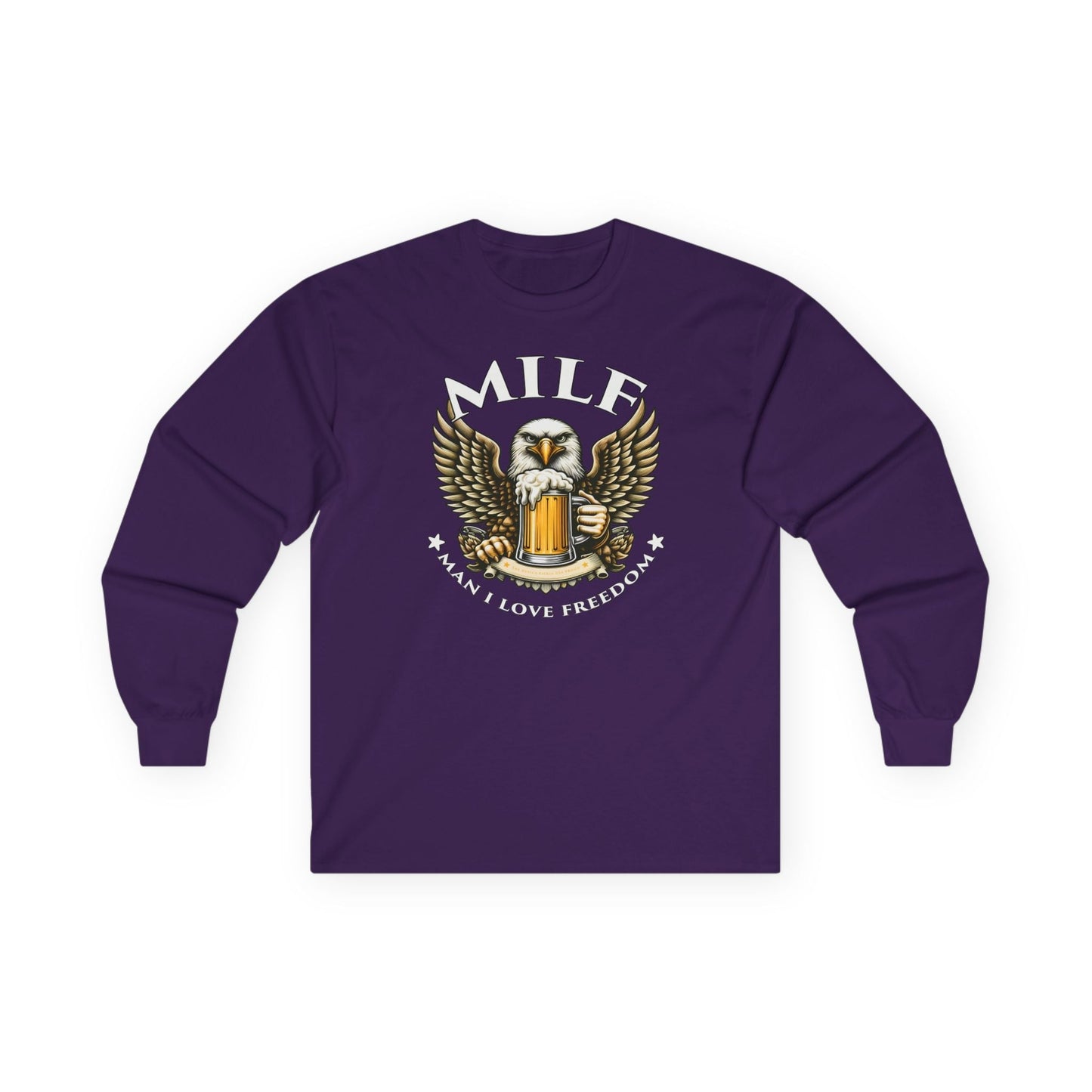 Man I Love Freedom Long Sleeve Tee The Devil's Pickle