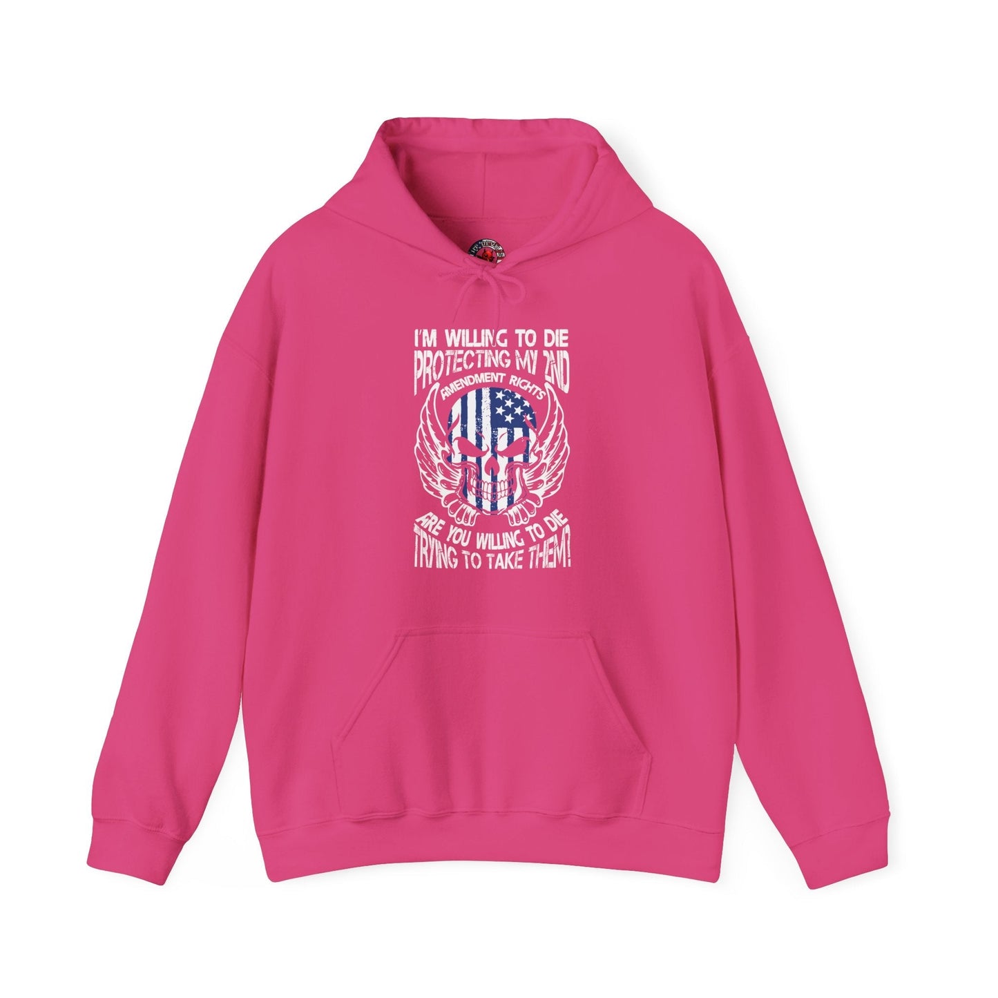Protecting My 2nd Amendment Rights Hooded Sweatshirt The Devil's Pickle
