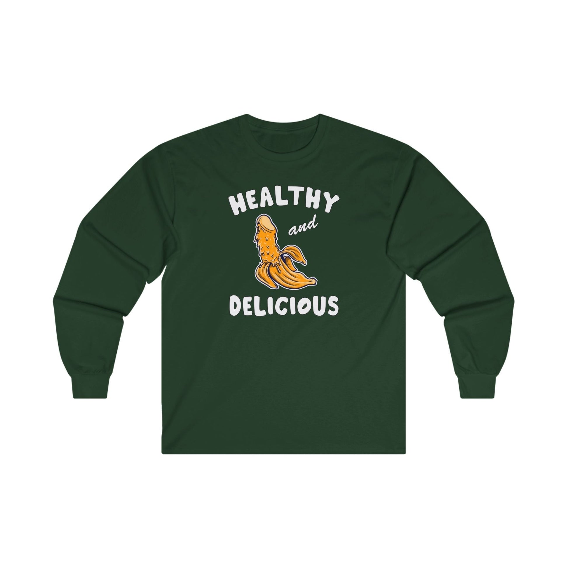 Healthy and Delicious Long Sleeve Tee The Devil's Pickle