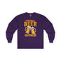 Football Beer and Happiness Long Sleeve Tee The Devil's Pickle