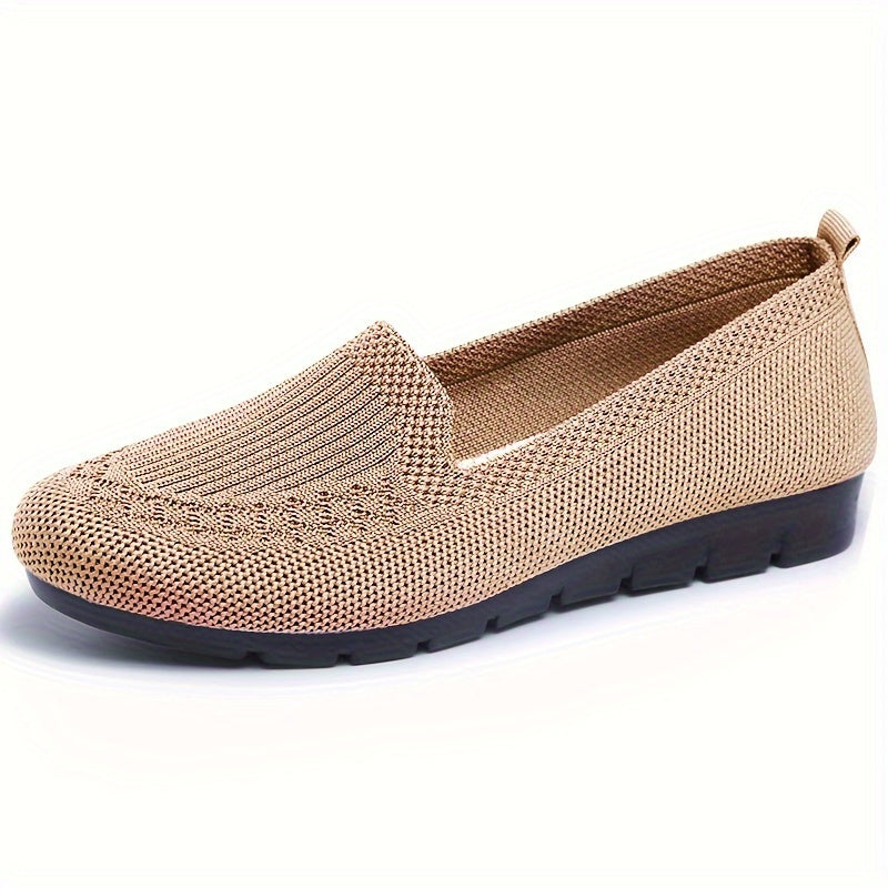 [Breathable Summer Loafers] Breathable & Lightweight Women's Casual Summer Mesh Flat Shoes | Slip-on Loafers with Fabric Upper and Rubber Sole NovaCart