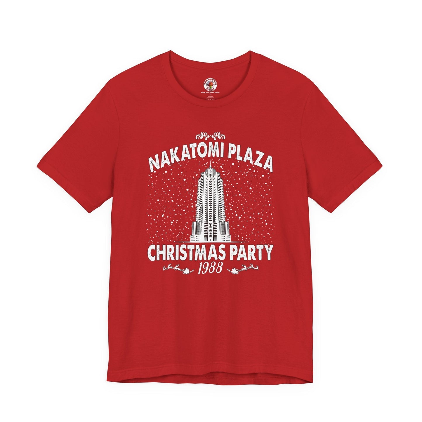 Nakatomi Plaza Christmas Party T-Shirt The Devil's Pickle