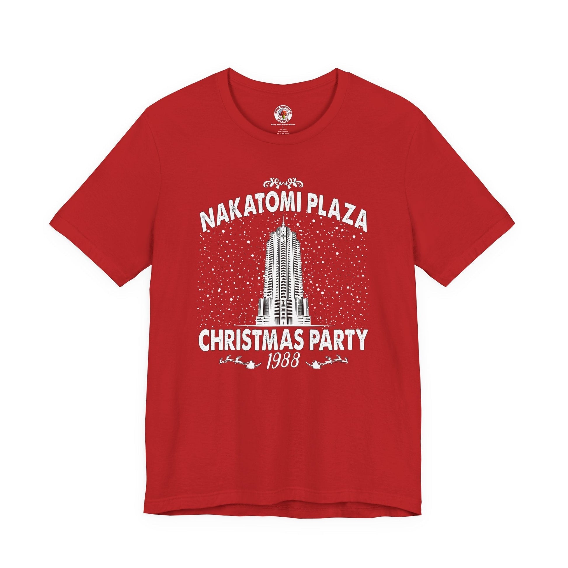 Nakatomi Plaza Christmas Party T-Shirt The Devil's Pickle