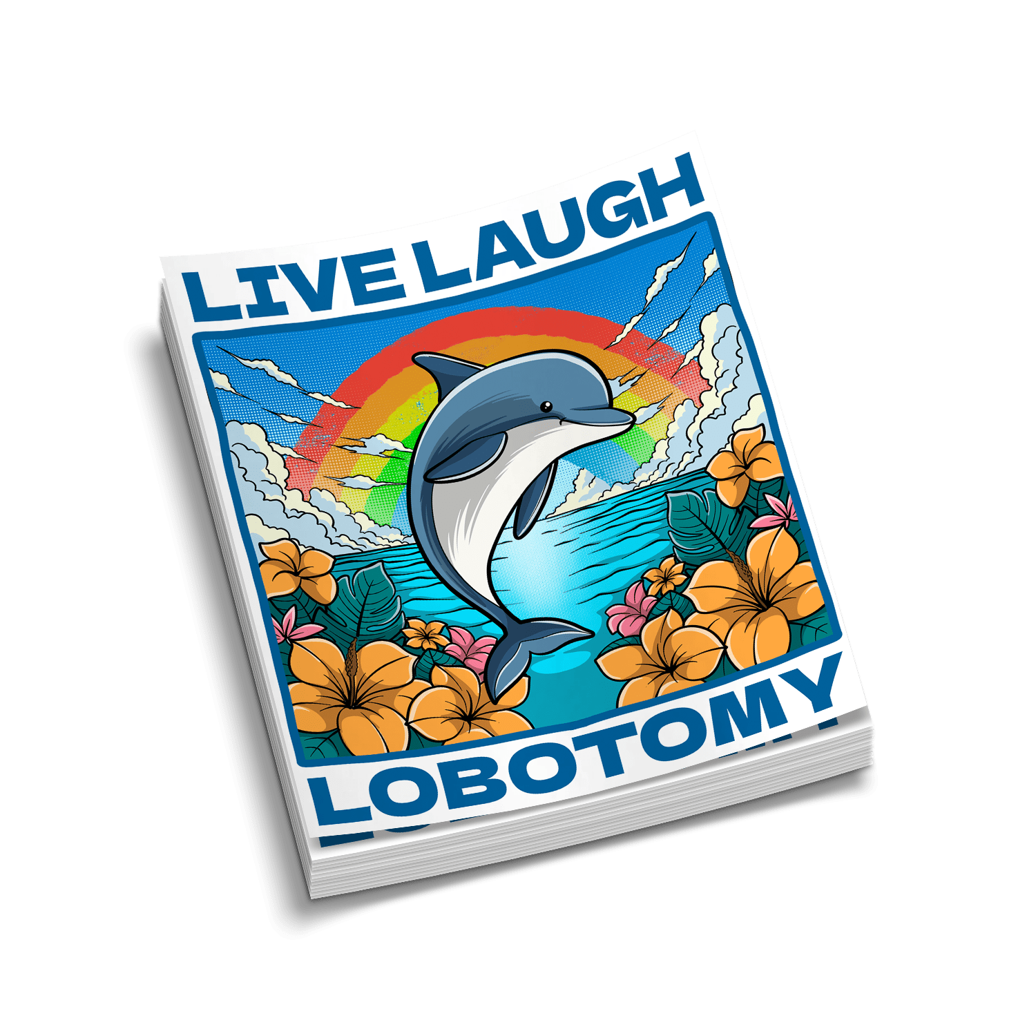 Lobotomy - Hard Hat Decal Armed American Supply