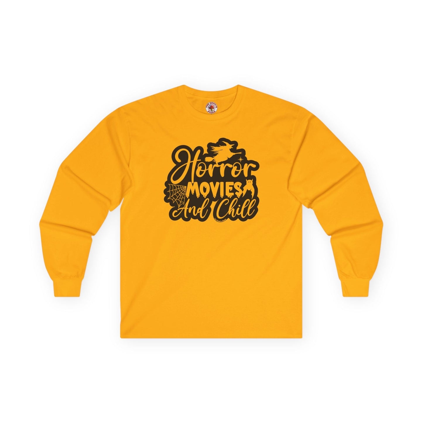 Horror Movies and Chill Long Sleeve Tee The Devil's Pickle