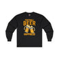 Football Beer and Happiness Long Sleeve Tee The Devil's Pickle