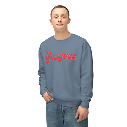Unisex Lightweight Crewneck Sweatshirt "Grayvee" Grayceful LLC