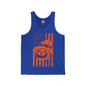 Pumpkin American Flag Tank Top The Devil's Pickle