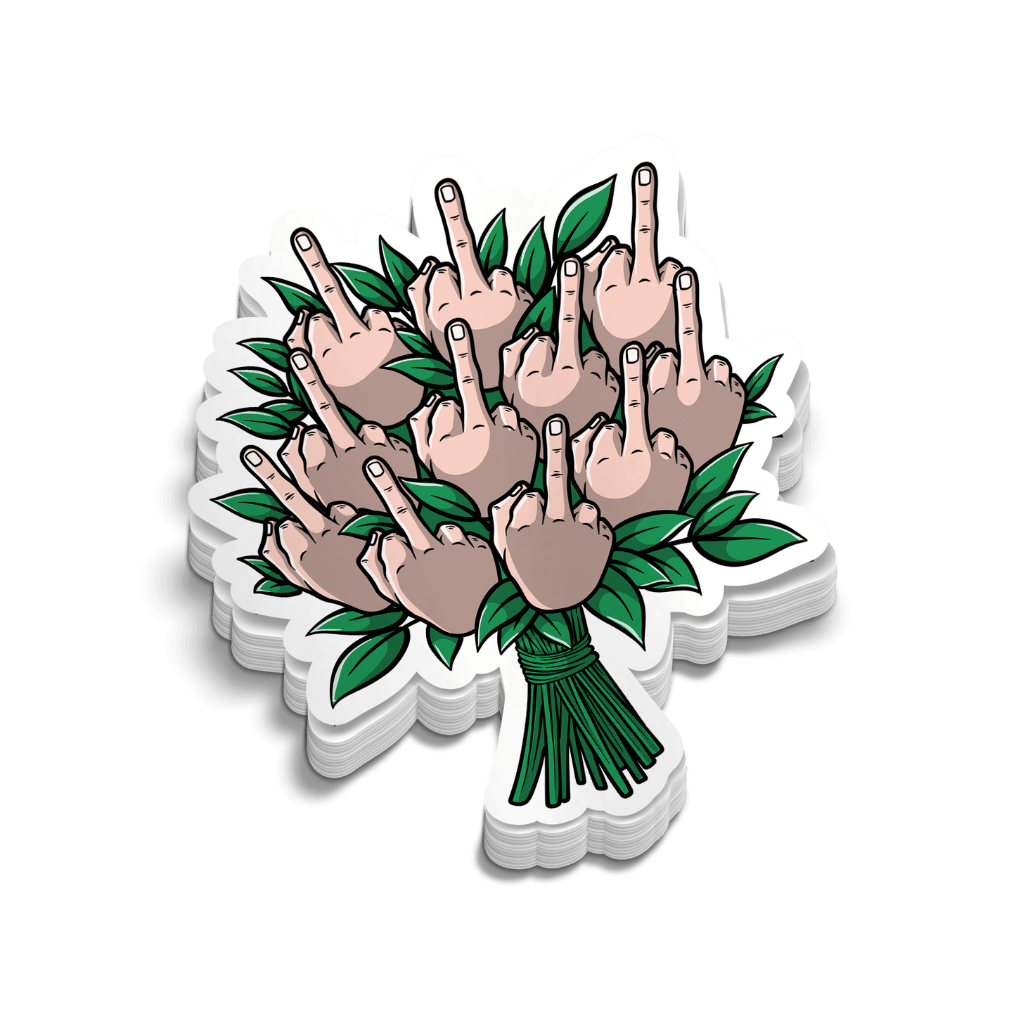 Bouquet - Hard Hat Decal Armed American Supply