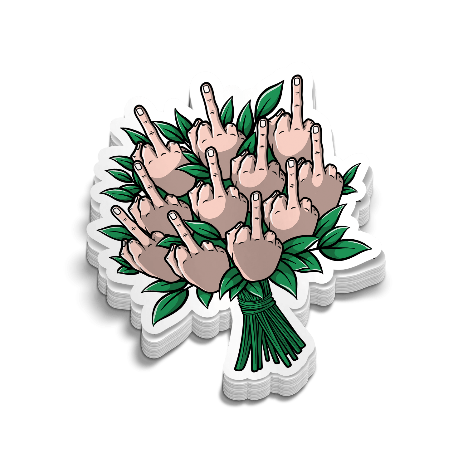 Bouquet - Hard Hat Decal Armed American Supply