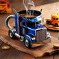 Semi Truck Coffee Mugs Handmade Home Semi Truck Coffee Cup Mugs