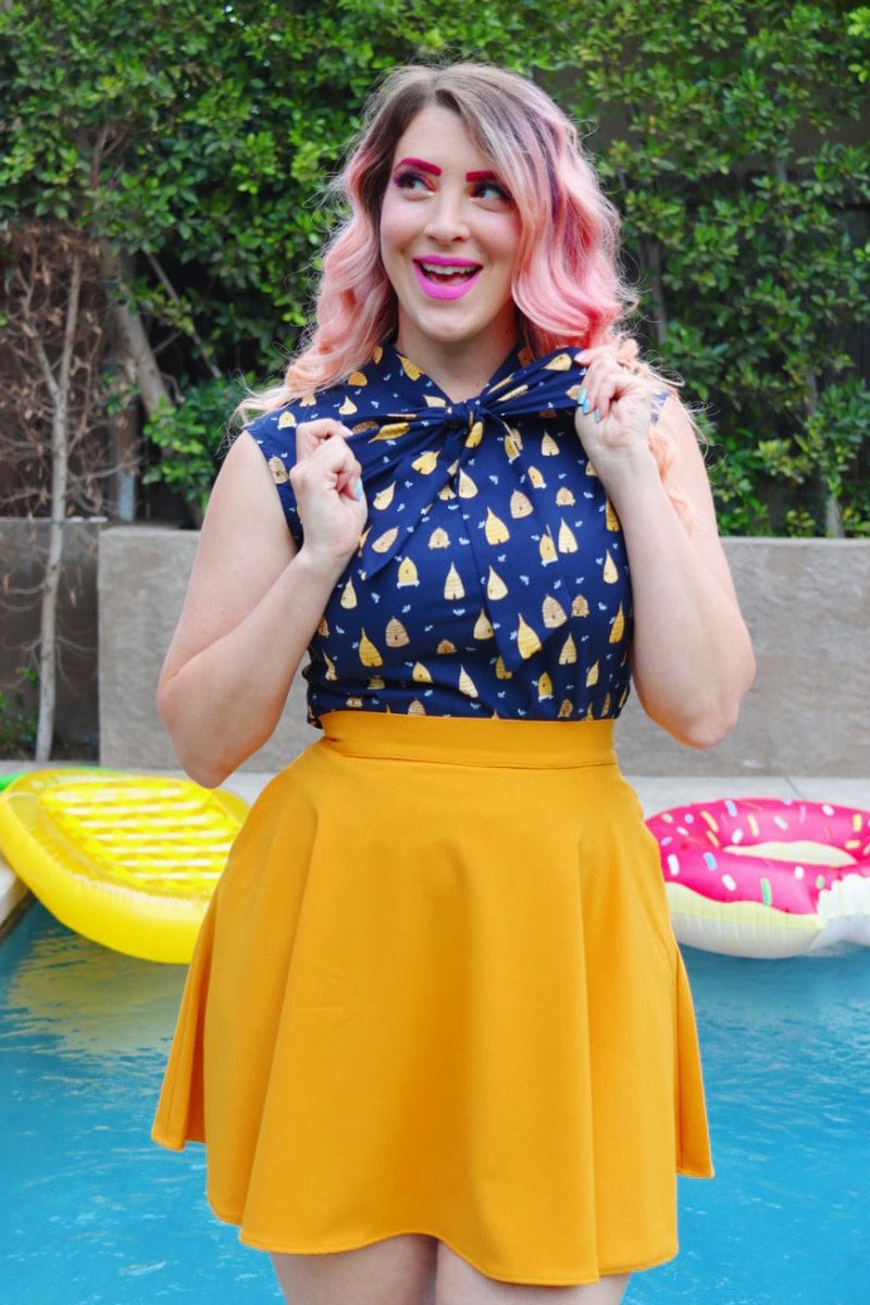 Beehive Bow Top Retrolicious
