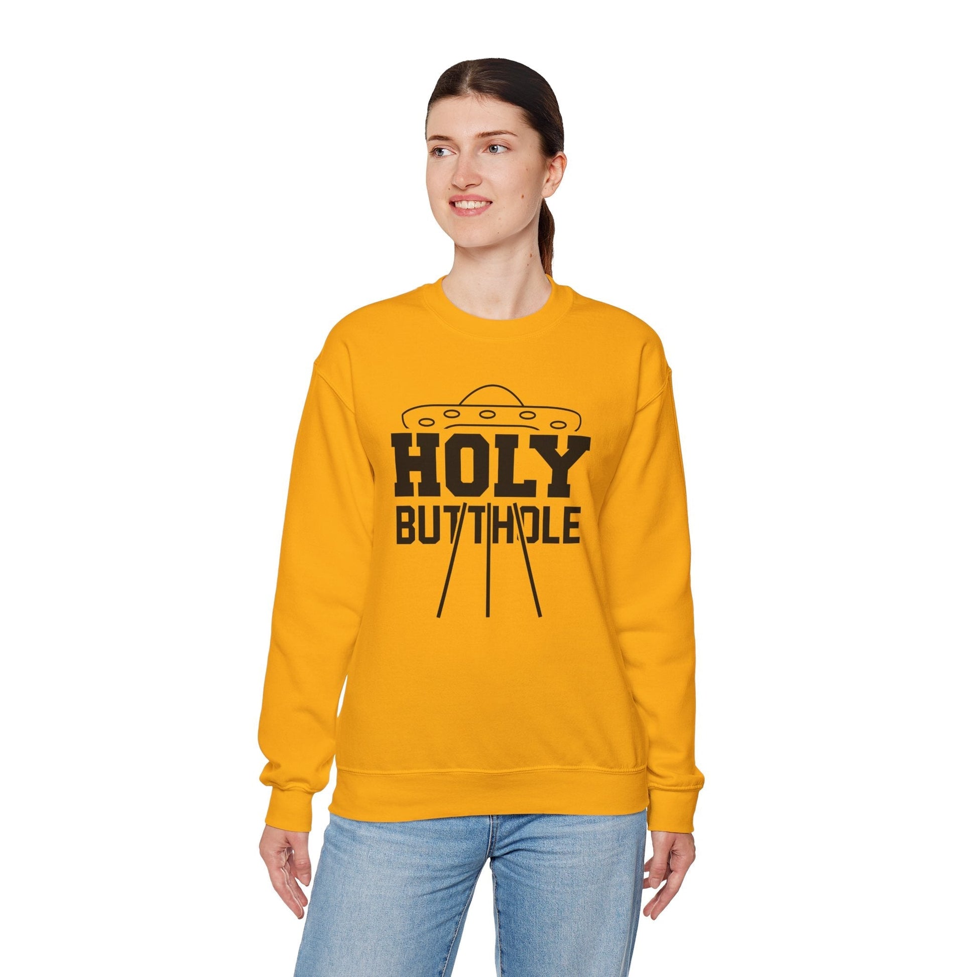Holy Butthole Crewneck Sweatshirt The Devil's Pickle