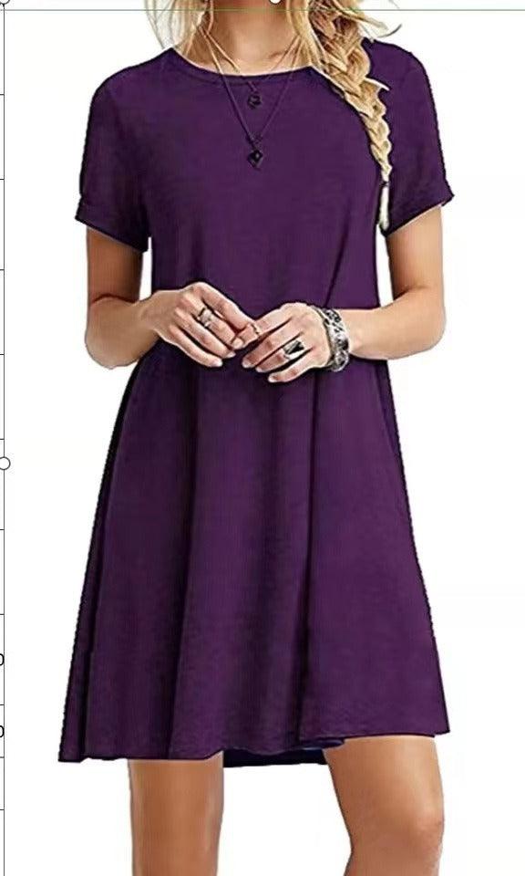 Cowgirl Chic Casual Short Sleeved Dress | Comfortable & Stylish Cowgirl Dress Country in My Heart