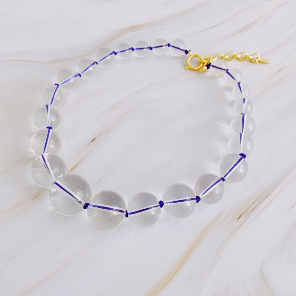 Water Stone Knotted In Color Necklace Shop Style & More | Fresh Looks, Everyday Deals & Free Shipping