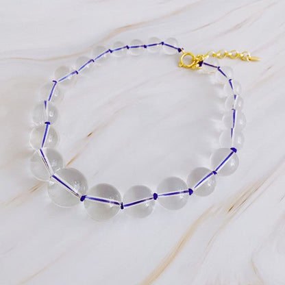 Water Stone Knotted In Color Necklace Shop Style & More | Fresh Looks, Everyday Deals & Free Shipping