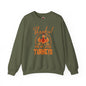 Thankful For My Little Turkeys Crewneck Sweatshirt The Devil's Pickle