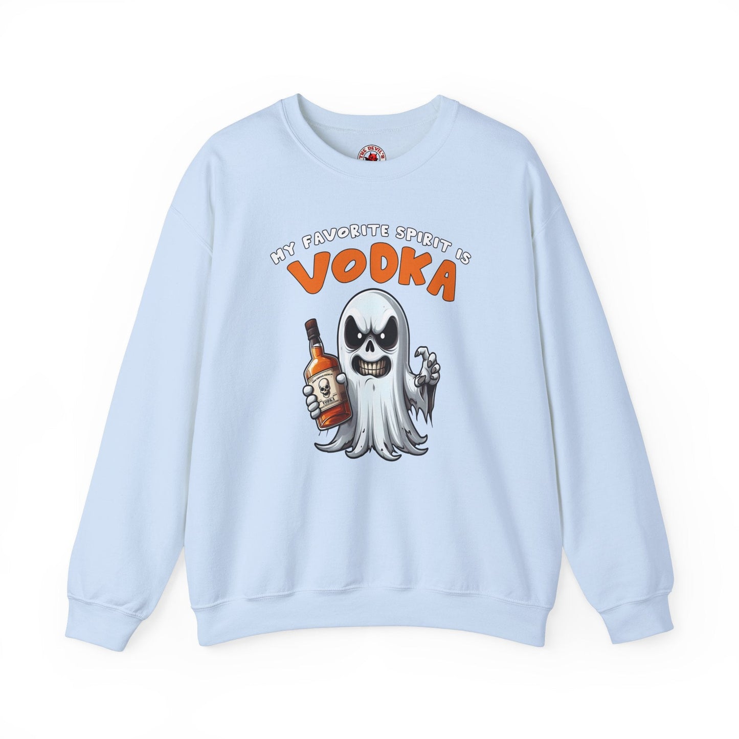My Favorite Spirit Is Vodka Crewneck Sweatshirt The Devil's Pickle