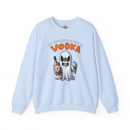 My Favorite Spirit Is Vodka Crewneck Sweatshirt The Devil's Pickle