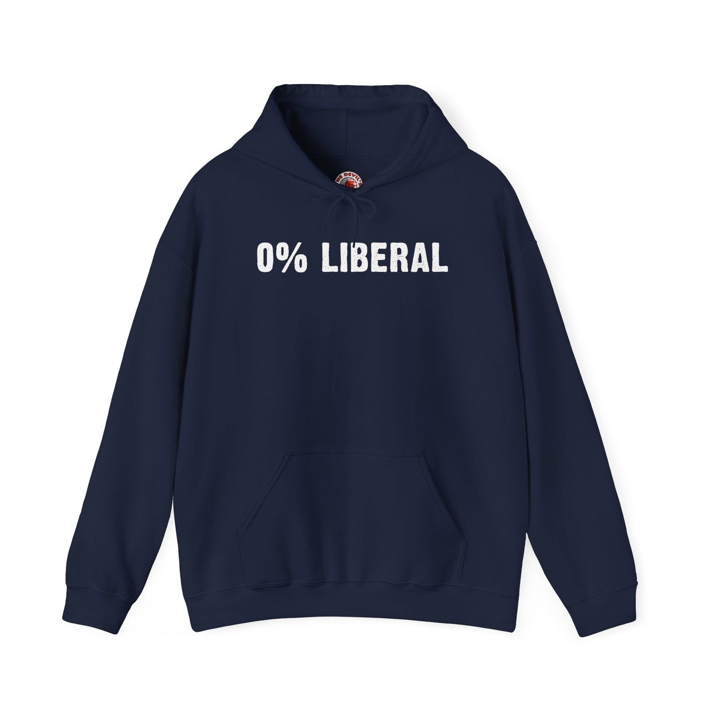 0% Liberal Hooded Sweatshirt The Devil's Pickle