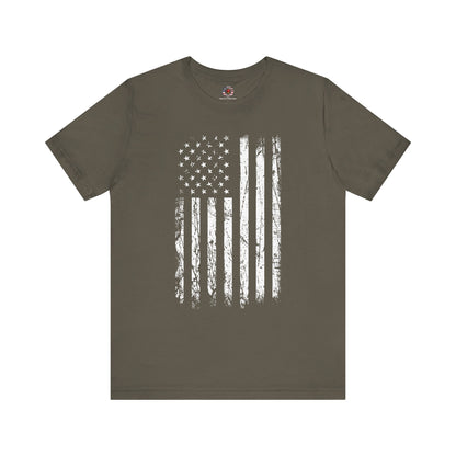 American Grunge Flag T-Shirt The Devil's Pickle