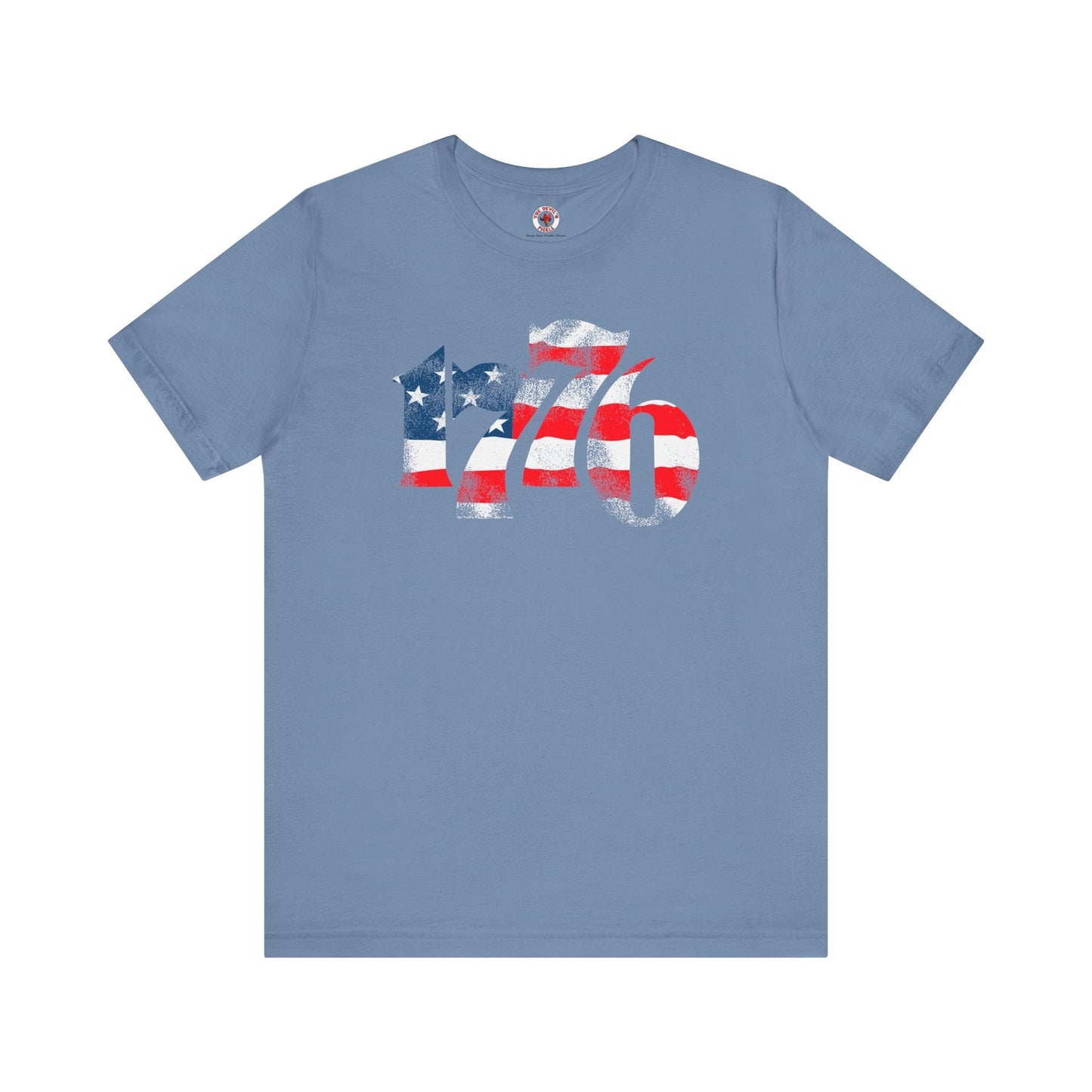 1776 American Flag T-Shirt The Devil's Pickle