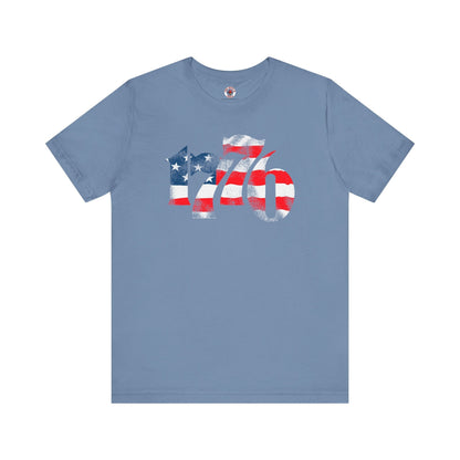 1776 American Flag T-Shirt The Devil's Pickle