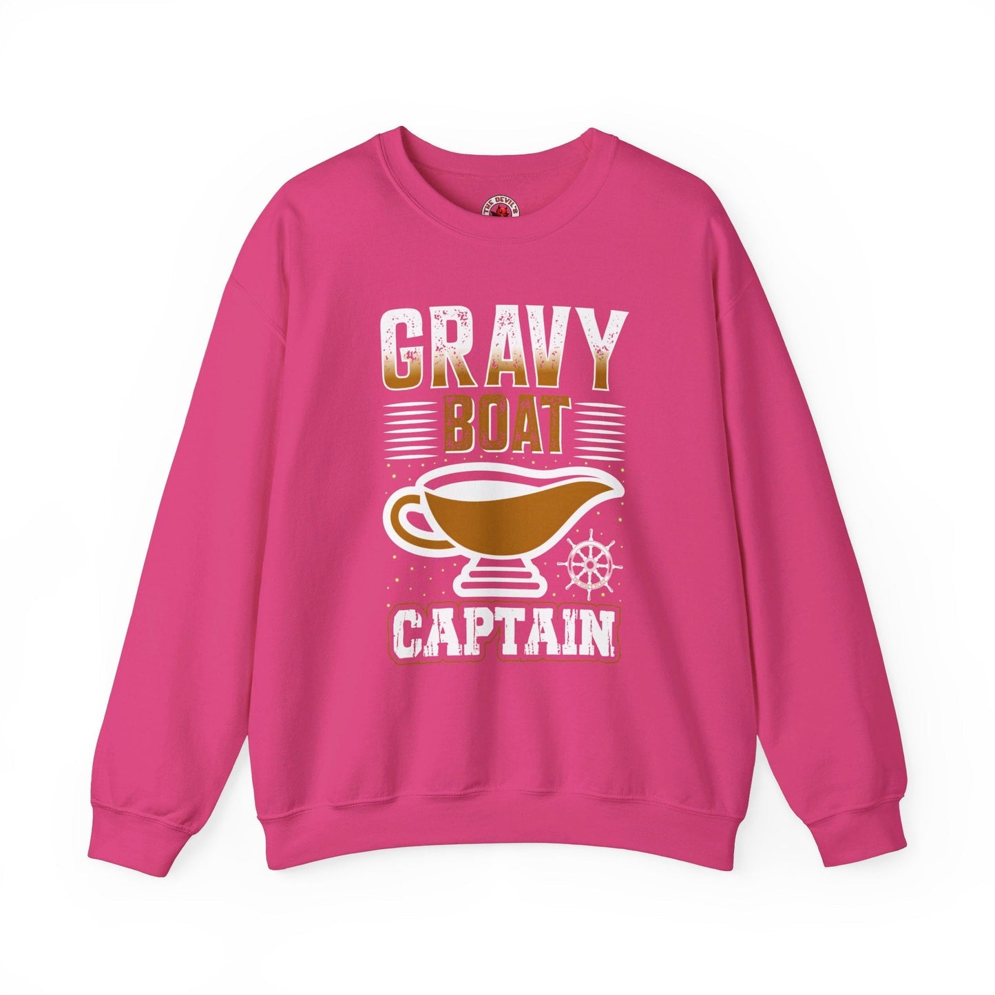 Gravy Boat Captain Crewneck Sweatshirt The Devil's Pickle