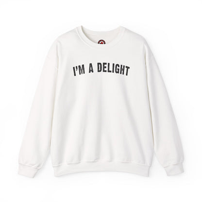 I'm A Delight Crewneck Sweatshirt The Devil's Pickle