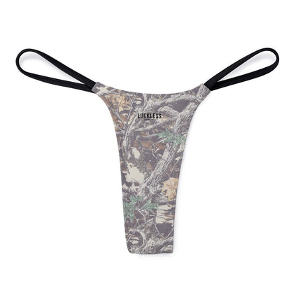 Faded Camo Yoga Thong Luckless Outfitters