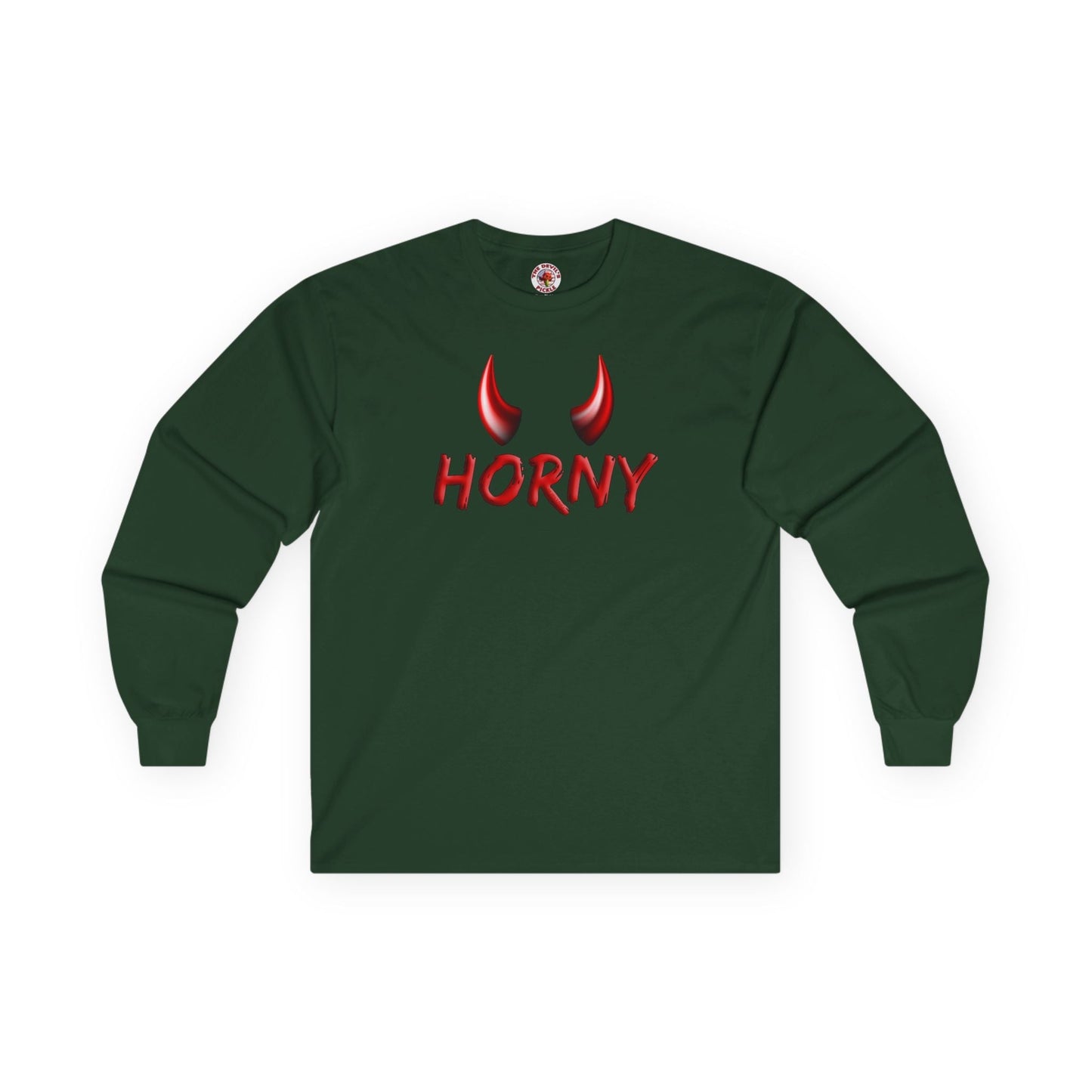 Horny Long Sleeve Tee The Devil's Pickle